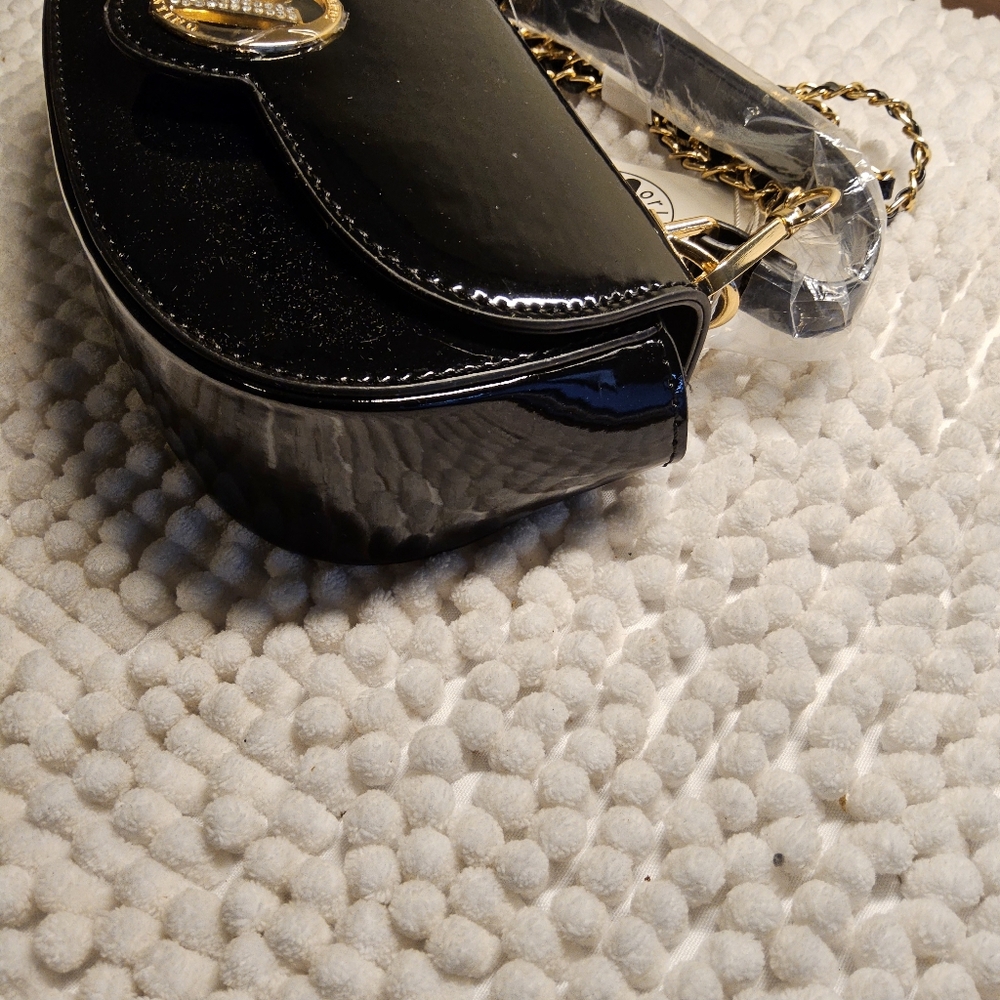 Valentino Orlandi Evening Bag with Top Handle and Removable Strap in Black - Picture 7 of 13